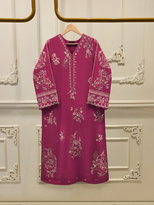 Embroidered Kora  Cotton Shirt S114471
