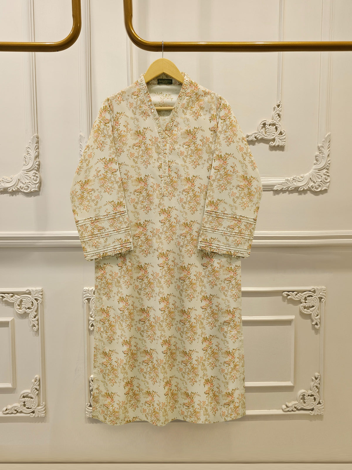 Digital Printed Cambric Shirt S114481