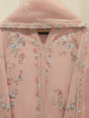 3 Piece - Pure Khaddi Silk Embroidered S114484