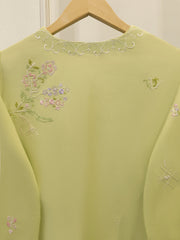 2 Piece - Embroidered Cambric Suit WS00321