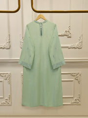 3 Piece - Pure Embroidered Korean Silk  S114506