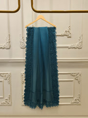 3 Piece - Pure Embroidered Cotton Net Suit S114609