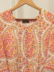2-piece Digital Printed Cambric Shirt S114677