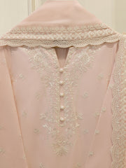 3 Piece - Embroidered Cambric  Suit S114720