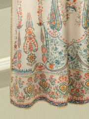 3-Piece Pure Digital Printed Silk Suit – Luxury Elegant Women's Formal Wear S114744