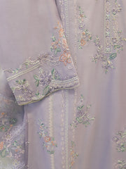 3 Piece - Pure Khaddi Silk Embroidered  Suit S114946