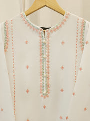2 Piece - Embroidered Cambric Suit S114944