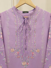 2 Piece - Embroidered Cambric Suit S115007
