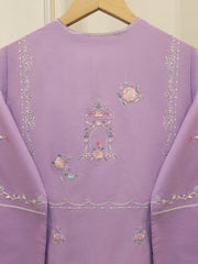 2 Piece - Embroidered Cambric Suit S115007