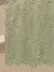 2 Piece - Pure Organza Embroidered Suit S115016