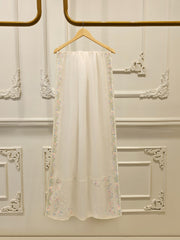 3 Piece- Pure  Shisha Silk Embroidered Suit S115039