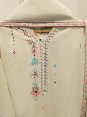2 Piece - Embroidered Kora Cotton Suit WS00347