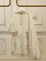 2 Piece - Embroidered Kora Cotton Suit WS00347