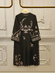 3 Piece- Pure  Shisha Silk Embroidered Suit S115087