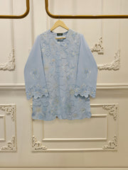 2 Piece - Embroidered Cambric Suit S115106