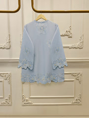 2 Piece - Embroidered Cambric Suit S115106