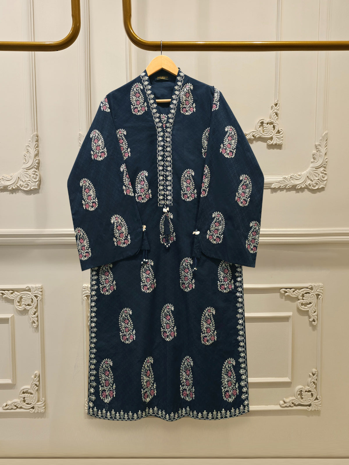 2 Piece - Embroidered Cambric Suit S115089