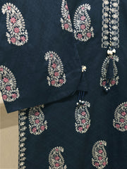 2 Piece - Embroidered Cambric Suit S115089