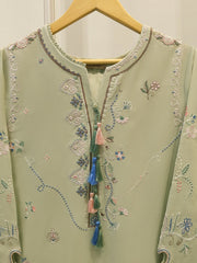 2 Piece - Embroidered Cambric Suit WS00399