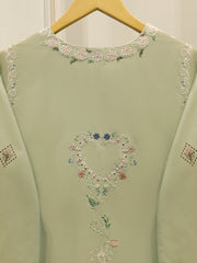 2 Piece - Embroidered Cambric Suit WS00399