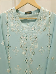 2 Piece - Embroidered Cambric Suit S115148