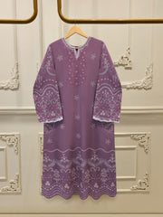 2 Piece - Embroidered Cambric Suit S115167