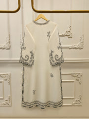 2 Piece - Embroidered Kora  Cotton Suit S115175