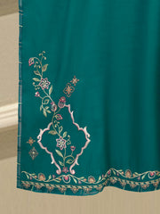 2 Piece - Pure Khaddi Silk Embroidered  Suit S115176