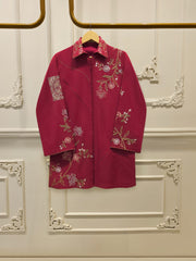 2 Piece - Embroidered Cambric Suit WS00397