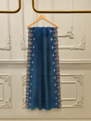 3 Piece - Pure Khaddi Silk Embroidered  Suit S115233