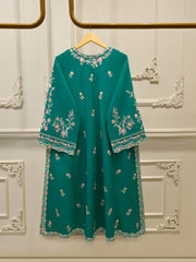 2 Piece - Embroidered Cambric Suit S115239