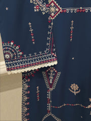 3 Piece - Embroidered Cambric Suit S115249