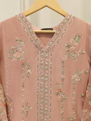 2 Piece- Pure Sheesha Silk Embroidered Suit S115260