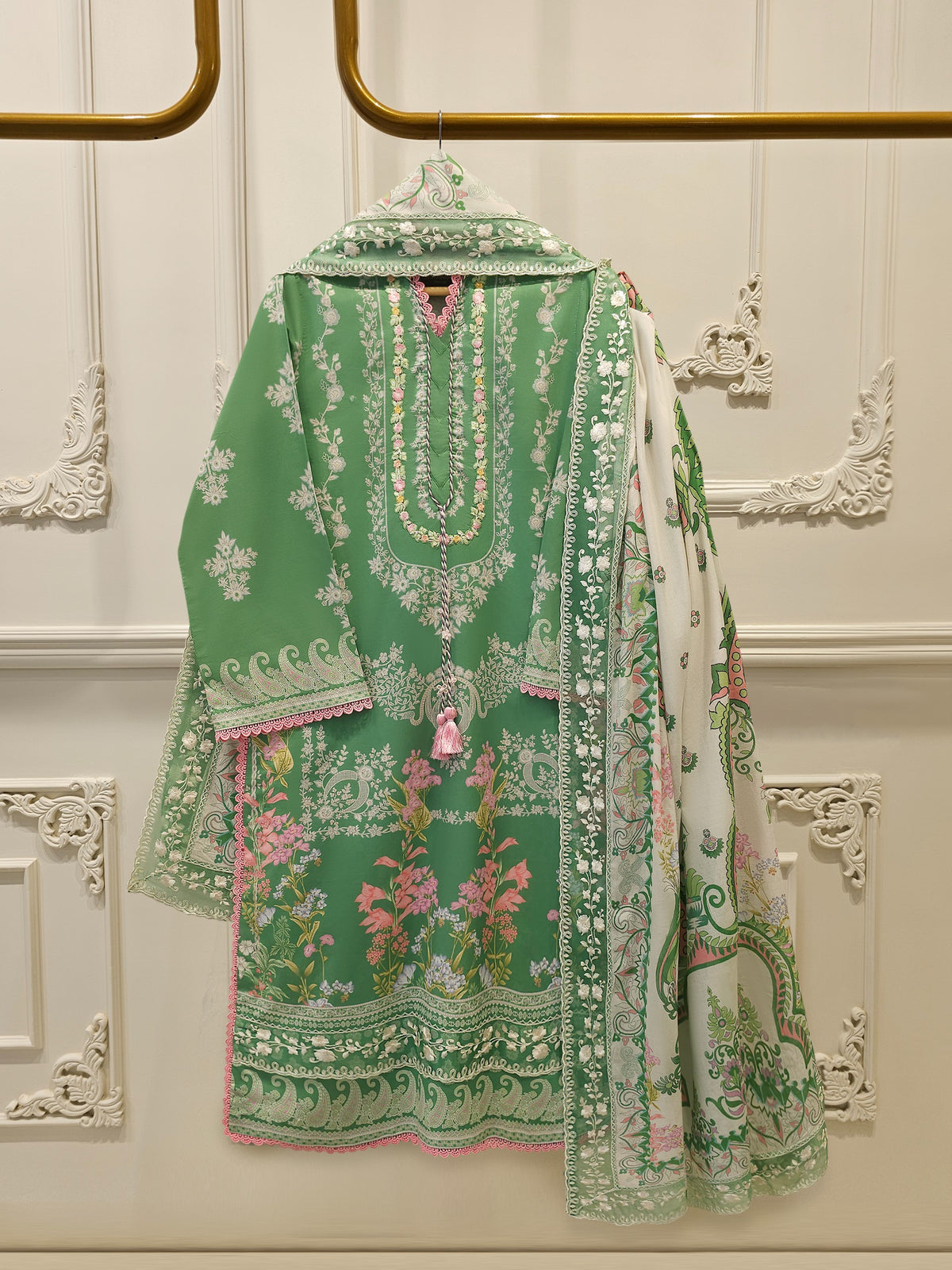 2 Piece Digital Printed Lawn Suit S115257
