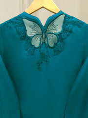 3 Piece - Embroidered Khadi Silk Suit WS00408