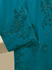 3 Piece - Embroidered Khadi Silk Suit WS00408