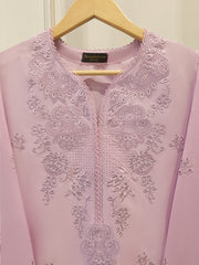 2 Piece - Embroidered Cambric Suit S115335
