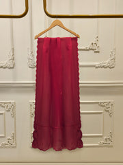 3 Piece - Embroidered Khadi Silk Suit WS00410