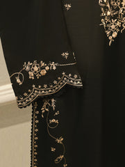 3 Piece- Pure  Sheesha Silk Embroidered Suit S115364
