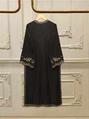 3 Piece- Pure  Sheesha Silk Embroidered Suit S115364