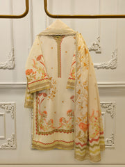 2 Piece Digital Printed Lawn Suit S115357