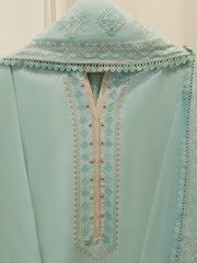 2 Piece - Embroidered Cambric Suit S115334