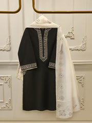2 Piece - Embroidered Cambric Suit S115370
