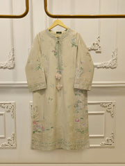 2 Piece- Pure Sheesha Silk Embroidered Suit S115395