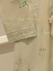 2 Piece- Pure Sheesha Silk Embroidered Suit S115395
