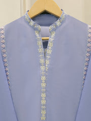 2 Piece - Embroidered Cambric Suit S115371