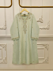 2 Piece- Pure Sheesha Silk Embroidered Suit S115404