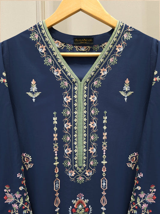 2 Piece - Embroidered Cambric Suit S115396