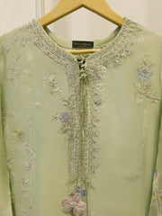 2 Piece- Pure Sheesha Silk Embroidered Suit S115408