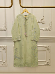 2 Piece- Pure Sheesha Silk Embroidered Suit S115408